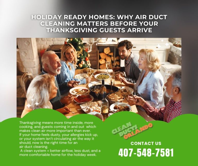 Thanksgiving - Air duct Cleaning