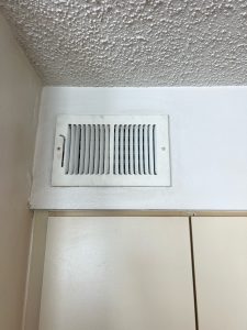 sanitizing vents on walls