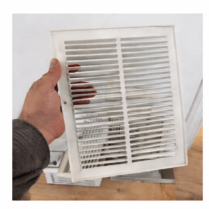 white air vent cover during air duct cleaning service in Orlando